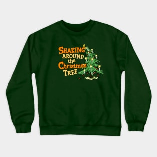 Shaking Around the Christmas Tree Parkinsons Awareness Crewneck Sweatshirt